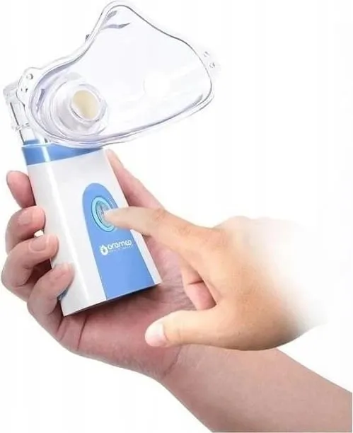 Inhalator ultrasonik Oromed Oro-Mesh Pro, i bardhë - 2