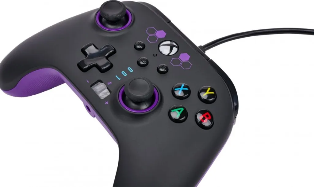 Kontroller PowerA Xbox Enhanced Purple Hex, me kabllo, i zi - 10