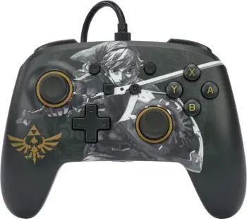 Kontroller PowerA Enhanced Zelda Link, wireless / me kabllo, i zi