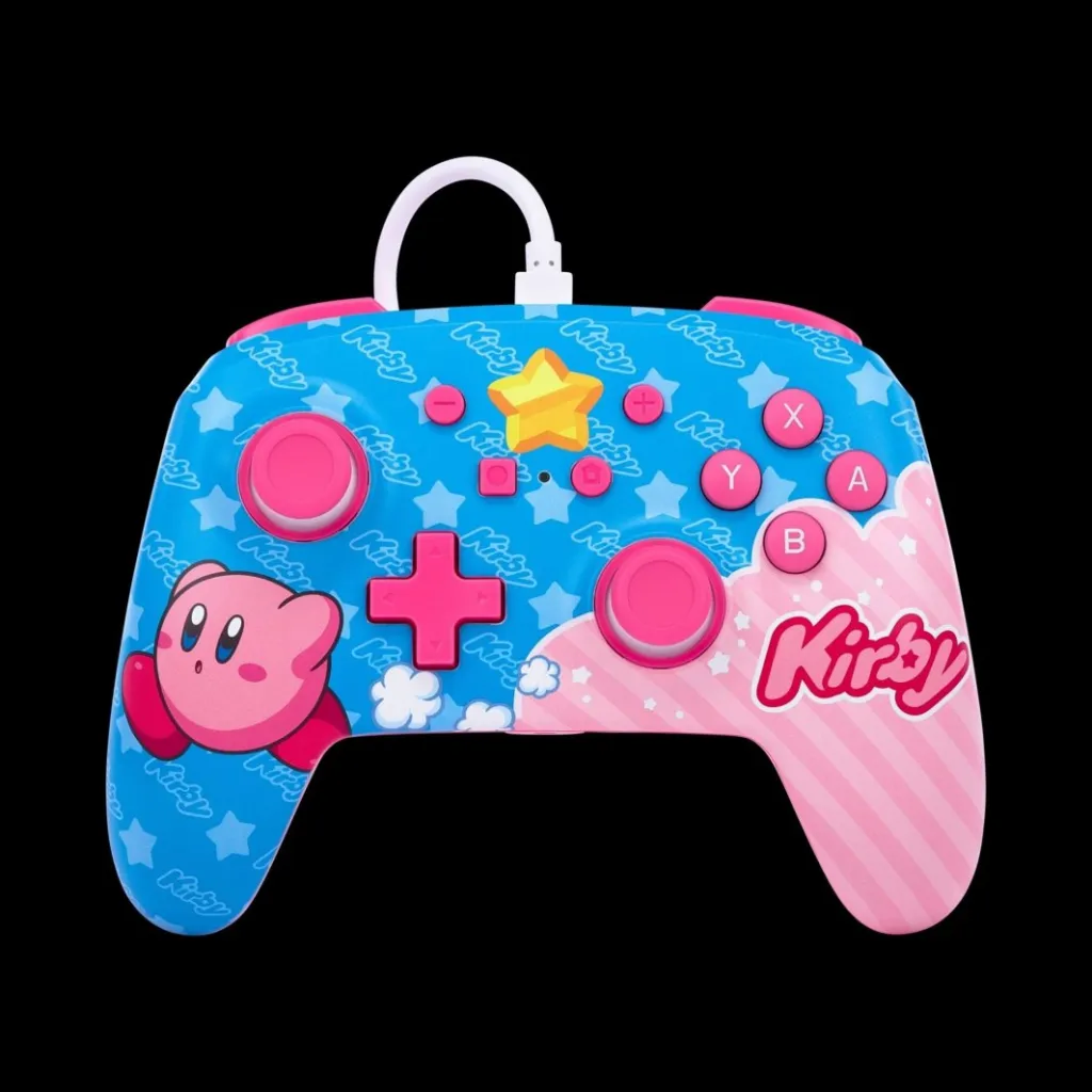 Kontroller PowerA Enhanced Kirby, me kabllo, shumëngjyrësh - 1