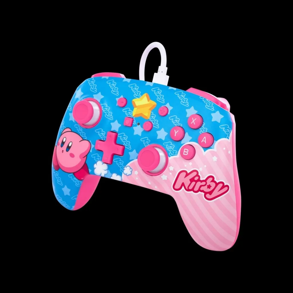 Kontroller PowerA Enhanced Kirby, me kabllo, shumëngjyrësh - 4