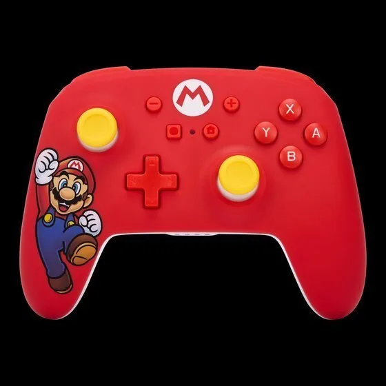 Kontroller PowerA Mario Joy, wireless, i kuq - 1