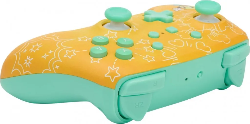 Kontroller PowerA Enhanced Cuphead, wireless, i verdhë - 7