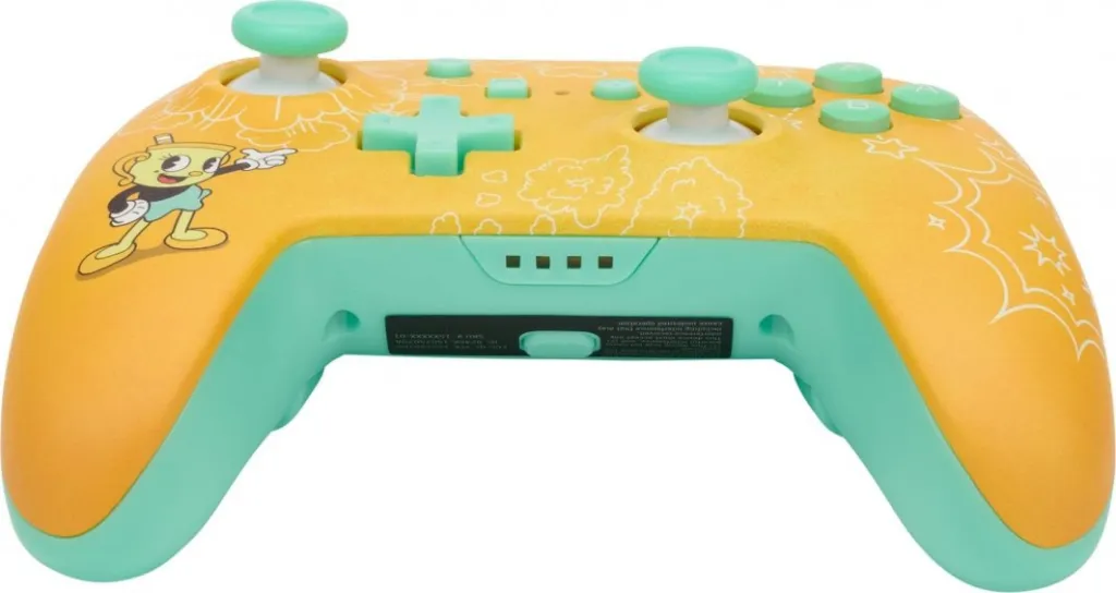 Kontroller PowerA Enhanced Cuphead, wireless, i verdhë - 8
