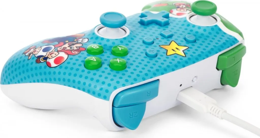 Kontroller PowerA Enhanced Super Star Friends, wireless, shumëngjyrësh - 5