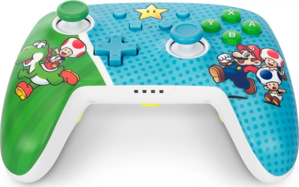 Kontroller PowerA Enhanced Super Star Friends, wireless, shumëngjyrësh - 7