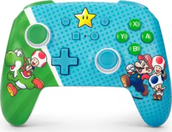 Kontroller PowerA Enhanced Super Star Friends, wireless, shumëngjyrësh