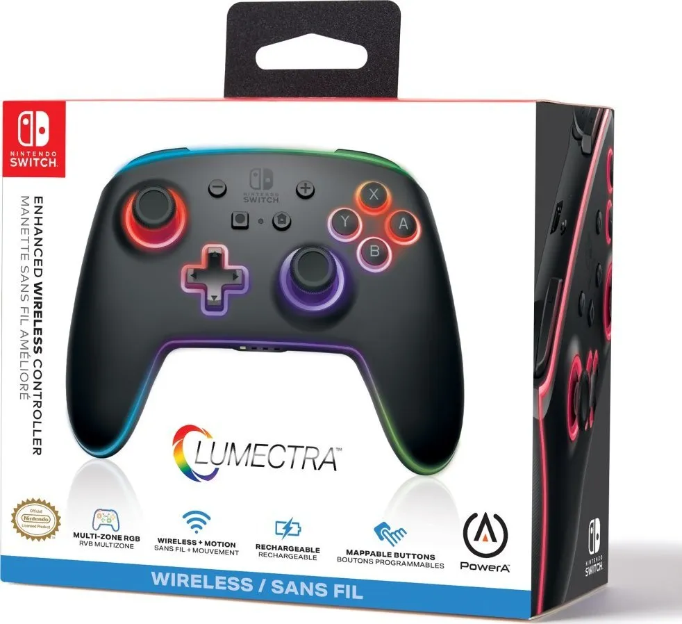 Kontroller PowerA Enhanced Lumectra, wireless, i zi - 10