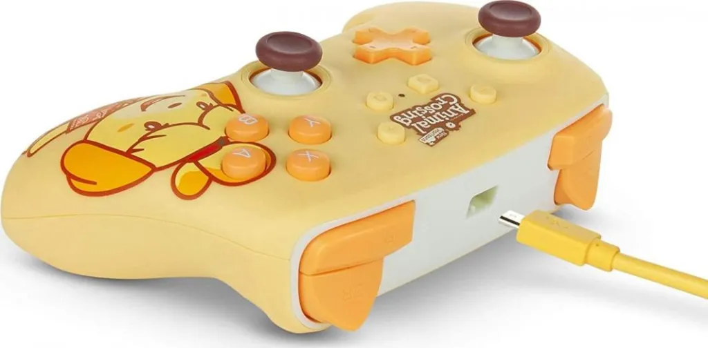 Kontroller PowerA Animal Crossing Isabelle, me kabllo, i verdhë - 2