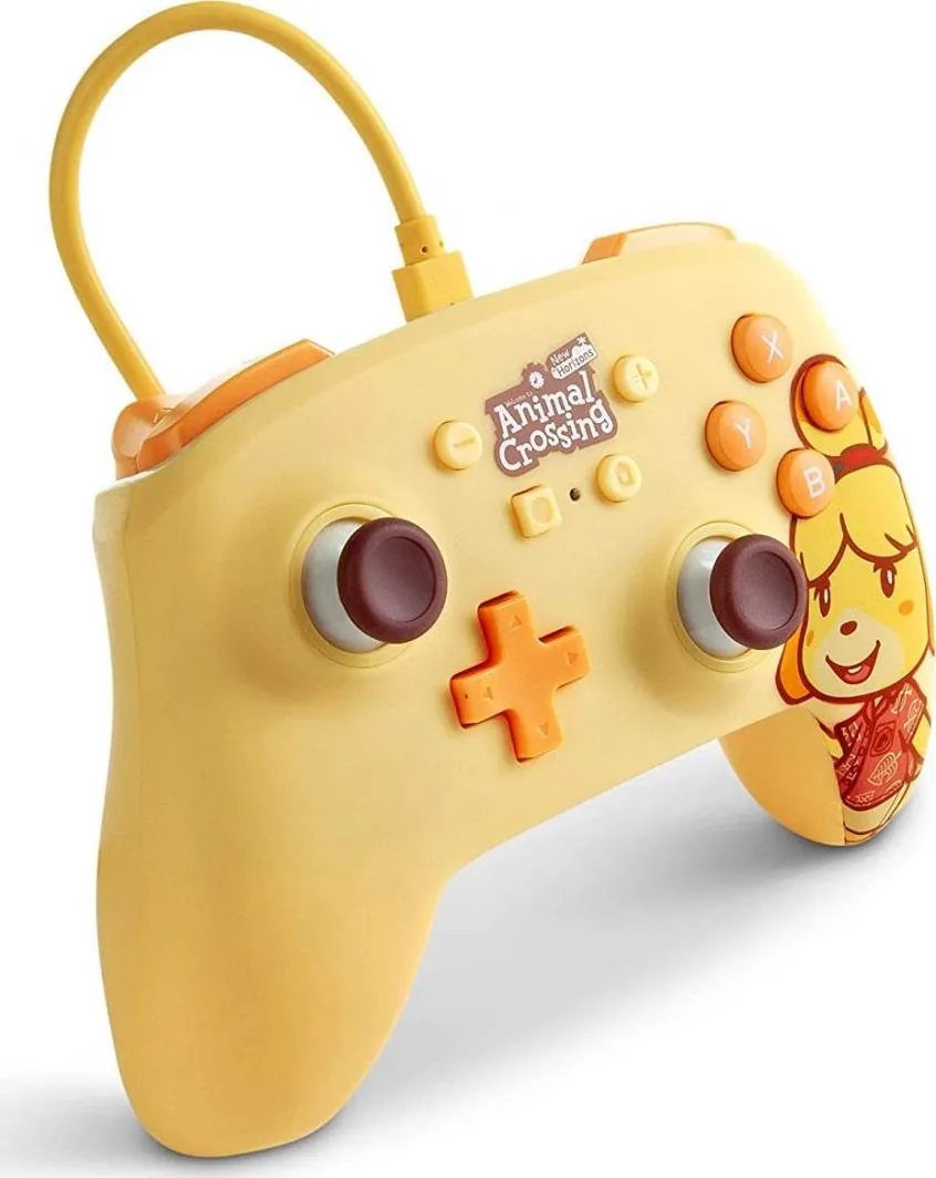 Kontroller PowerA Animal Crossing Isabelle, me kabllo, i verdhë - 4