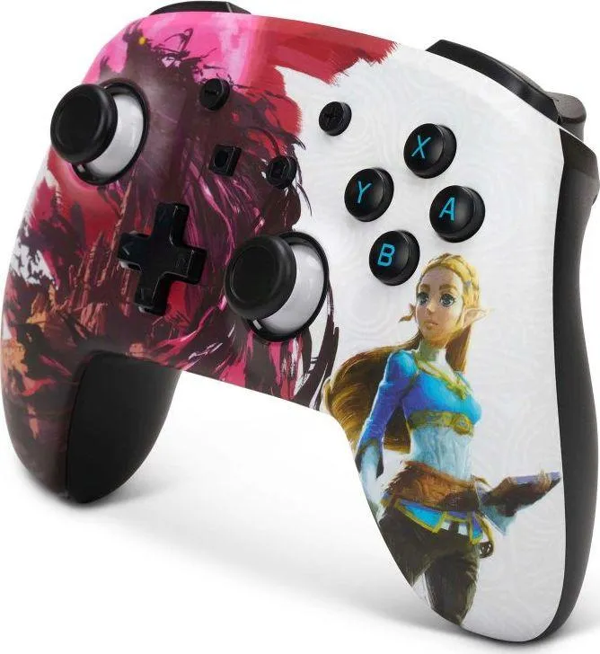 Kontroller PowerA Blood Moon Zelda, wireless, shumëngjyrësh - 4