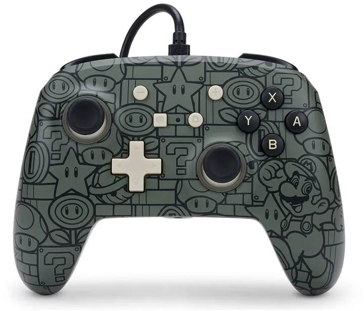 Kontroller PowerA Enhanced Wired Controller, Power-Up Mario (SWITCH) - 1