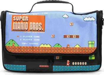 Çantë mbrojtëse PowerA Super Mario për Nintendo Switch, me rrip shpatulle, poliestër, shumëngjyrëshe