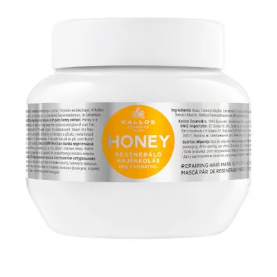 Maskë hidratuese për flokë të thatë Kallos Honey - 1