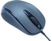 Maus MediaRange MROS201, me kabllo, USB, i zi dhe i hirt - 2