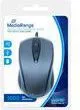 Maus MediaRange MROS201, me kabllo, USB, i zi dhe i hirt - 3