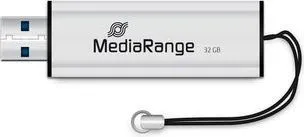USB MediaRange MR916 32GB 3.0, zi/argjendtë - 3