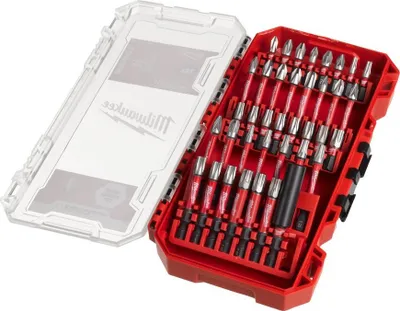 Set biti Milwaukee Shockwave Impact Duty, 38 pjesë, me kasetë plastike - 1