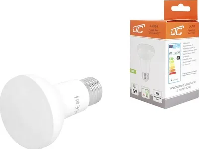 Poç elektrik LTC LED PS LTC, R63, E27, SMD, 7W, 230V, dritë e bardhë e ngrohtë, 560 lm. - 1
