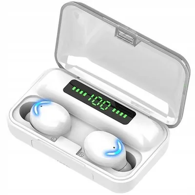 Kufje wireless LTC LXAS34, Bluetooth, me kasë karikimi 1200mAh, të bardha - 1