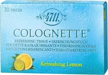 Shami të lagura aromatike unisex 4711 Colognette Lemon, 20 copë