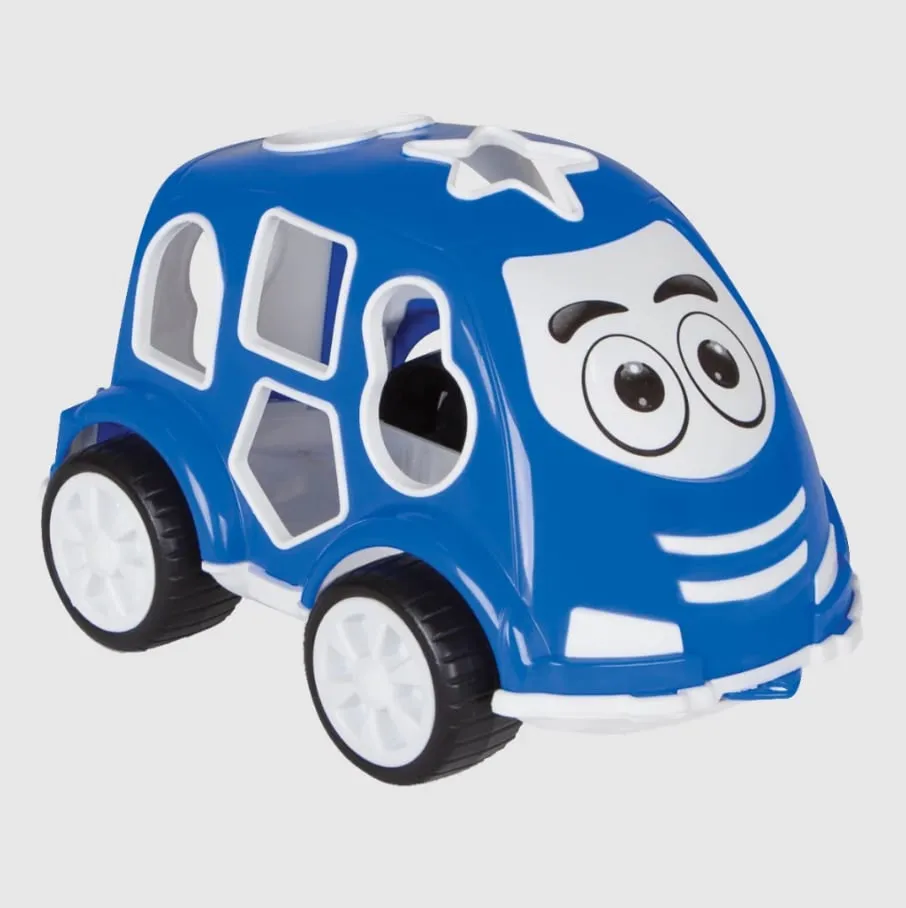 Lodër veturë për fëmijë Smart Shape Sorting Car - 1