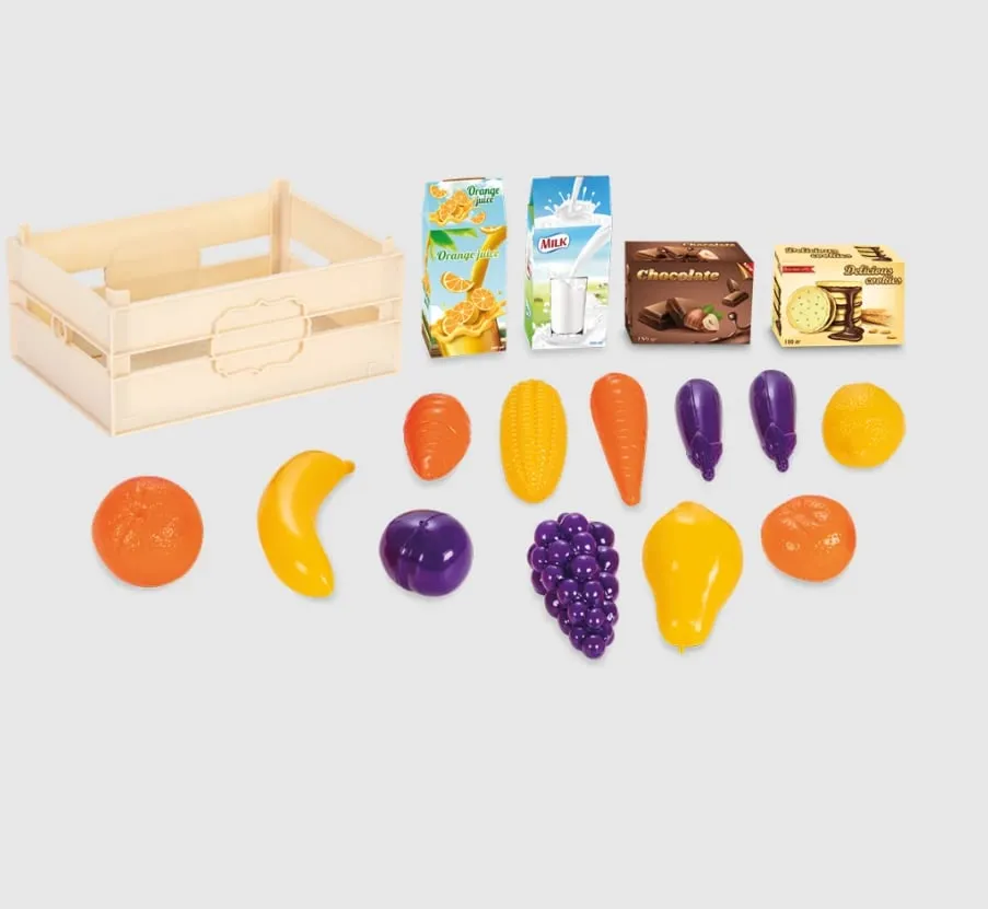 Set lodër shport me fruta dhe perime Pilsan Fruits and Vegetables in Chest - 2