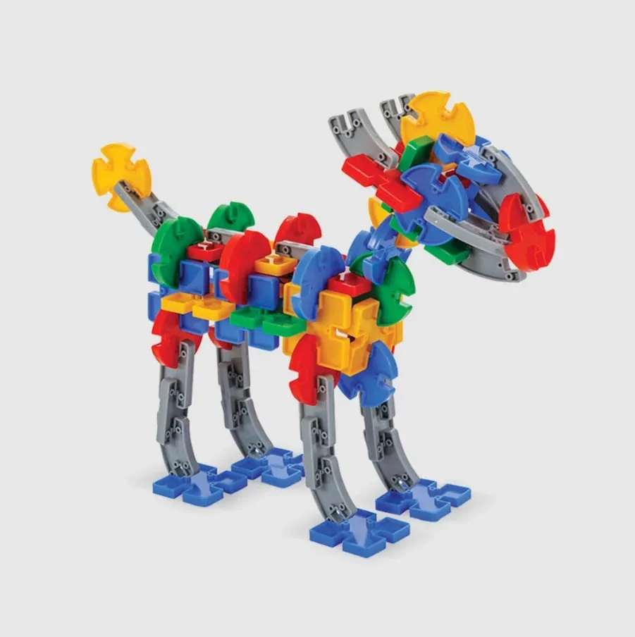 Set lodër për fëmijë Pilsan Building Blocks, 128 pjesë - 3