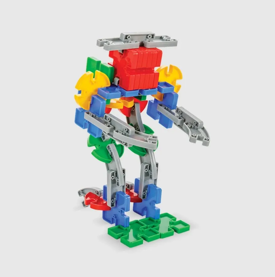 Set lodër për fëmijë Pilsan Building Blocks, 128 pjesë - 5