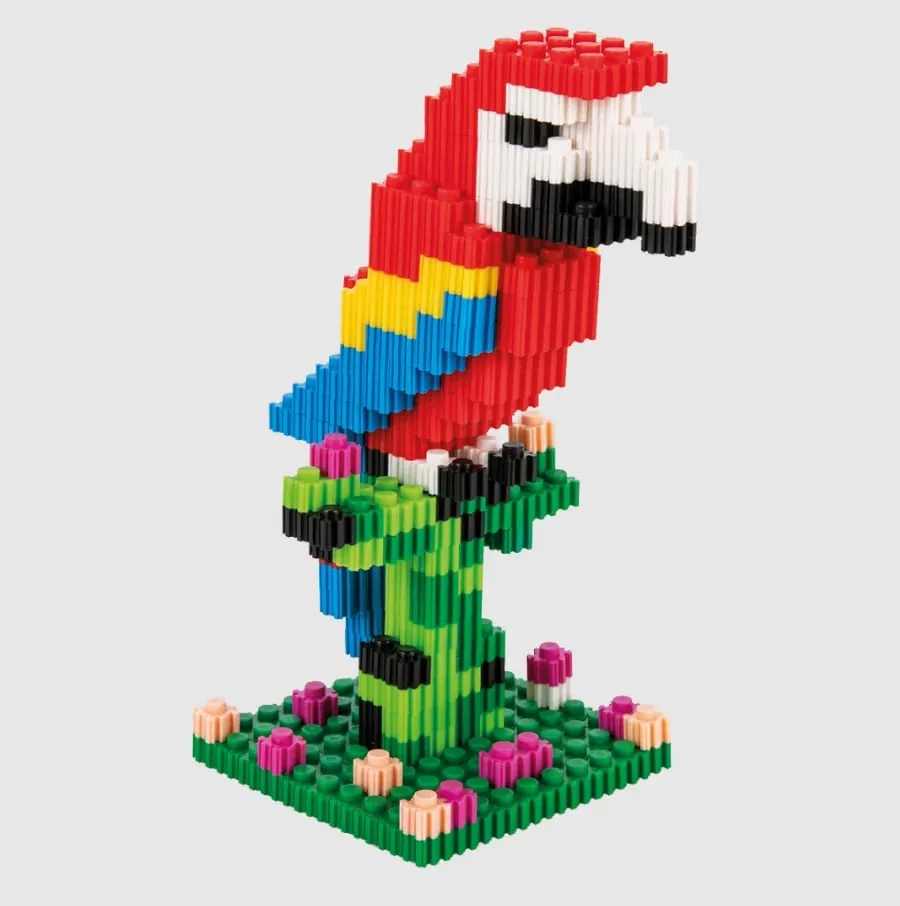 Set lodër për fëmijë pilsan pixel 3D blocks, 1750 pjesë - 2
