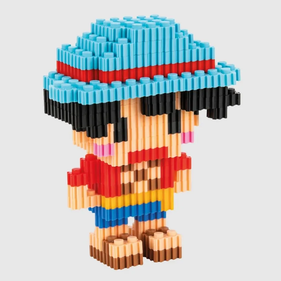 Set lodër për fëmijë pilsan pixel 3D blocks, 1750 pjesë - 3