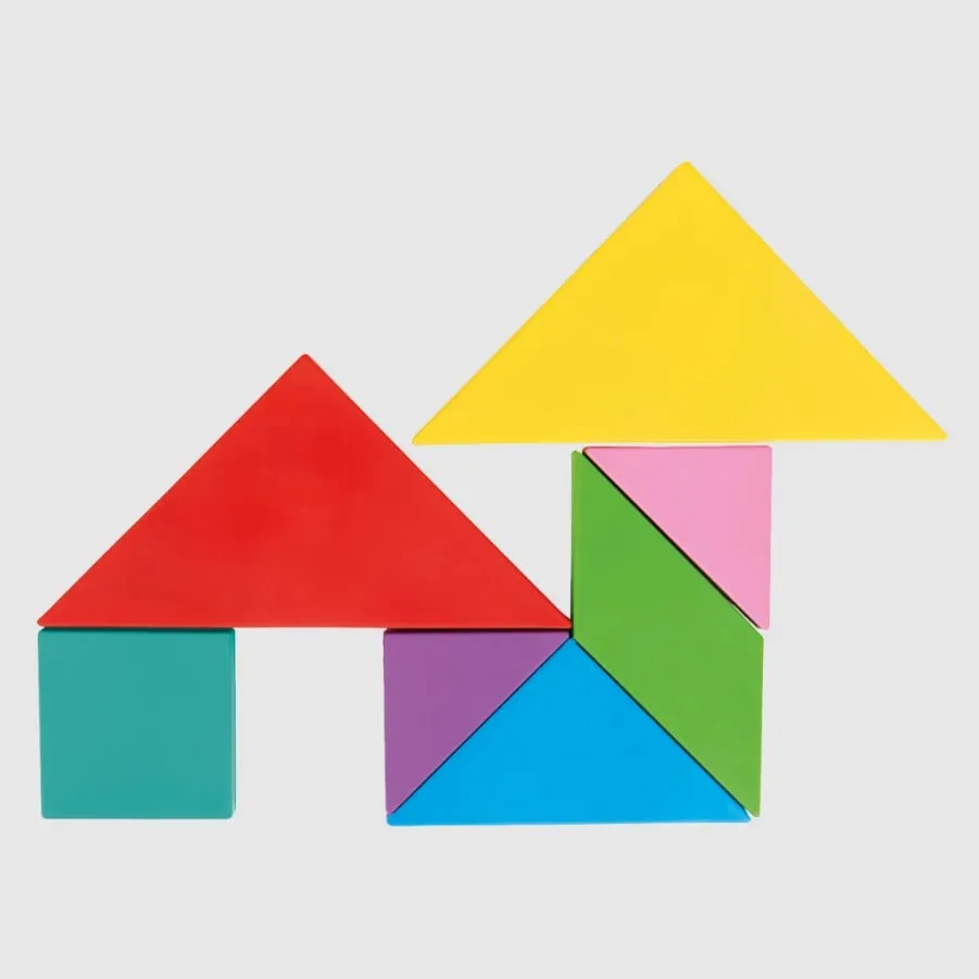 Set lodër për fëmijë Pilsan Magnetic Tangram - 3