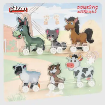 Lodër për fëmijë Pilsan domestic animals