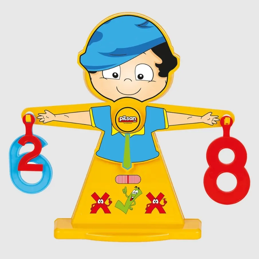 Lodër për fëmijë Pilsan Number Balance 17 pjesë - 2