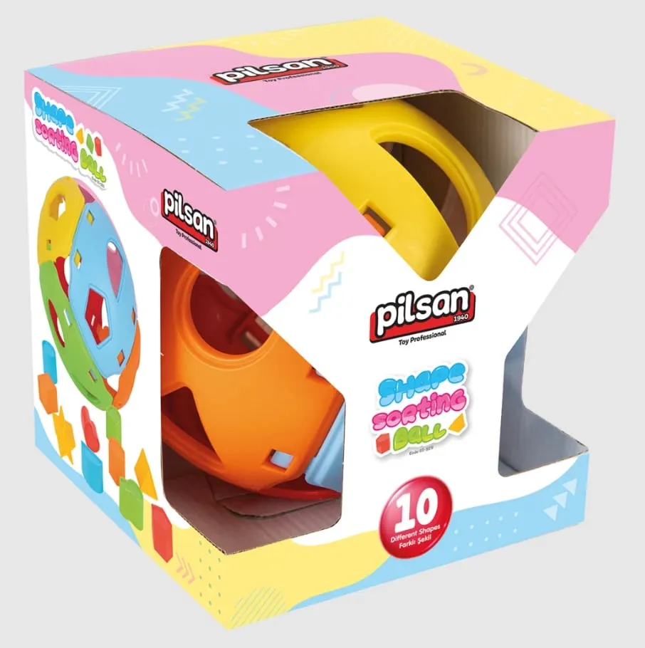 Set lodër për fëmijë Pilsan Shape Sorting Ball - 1