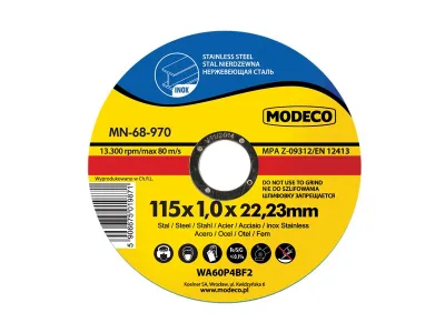 Set rrotë Modeco MN-68-971, 125mm, 25 copë - 1