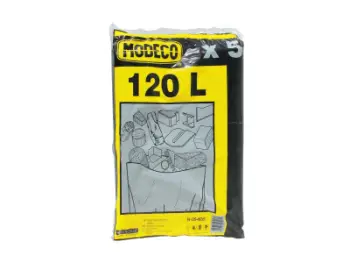 Qese mbeturinash Modeco Construction, 120L, 5 copë