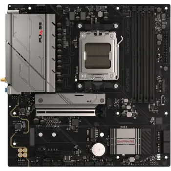 Pllakë amë Sapphire PULSE B850M WIFI, micro ATX, Socket AM5, e zezë