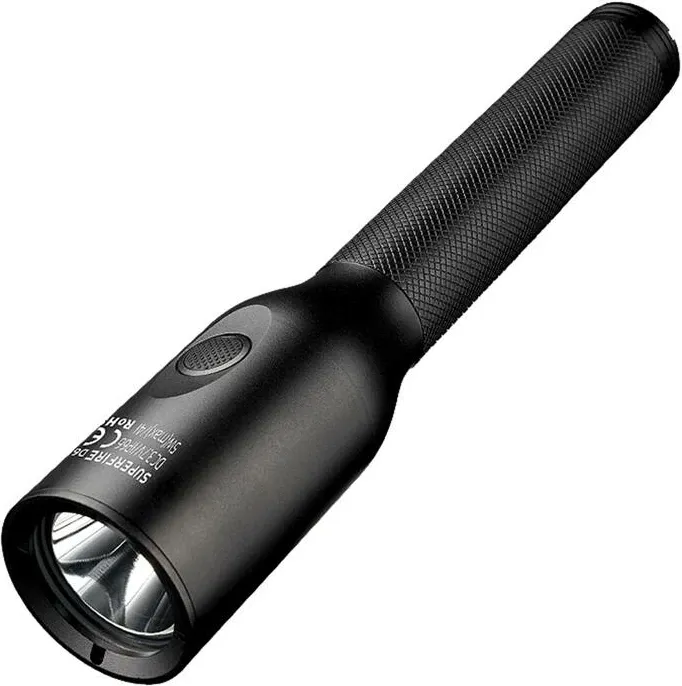 Elektrik dore Superfire D6, 220 lumen, alumini, i zi - 1