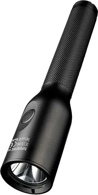 Elektrik dore Superfire D6, 220 lumen, alumini, i zi - 2