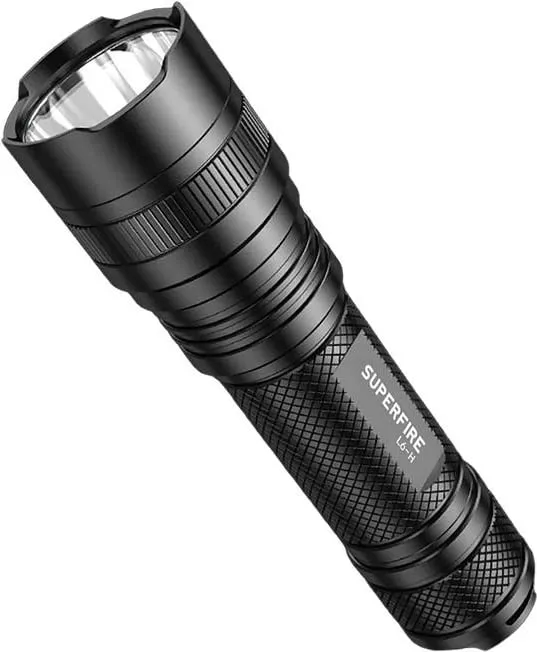 Elektrik dore Superfire L6-H, 750lm, USB-C, i zi - 4