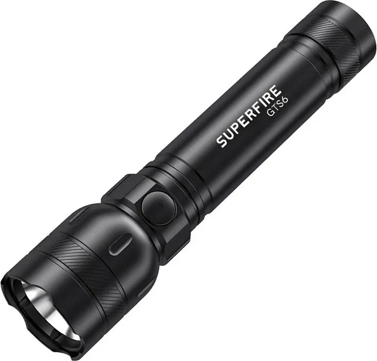 Elektrik dore Superfire GTS6, 360lm, USB-C, i zi - 1