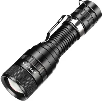 Elektrik dore Superfire F5, 1100 lumen, i zi, USB