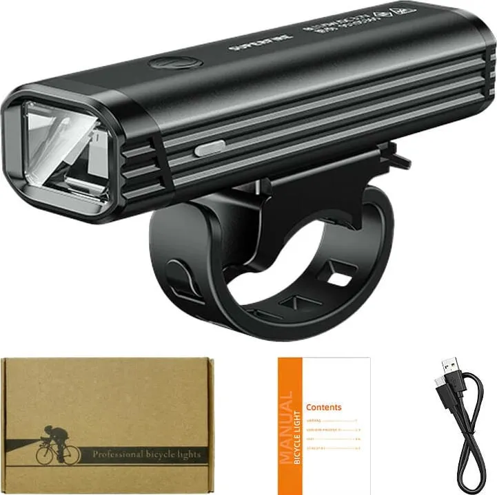 Dritë biçiklete Superfire BL11, LED, 2000 mAh, e zezë - 2