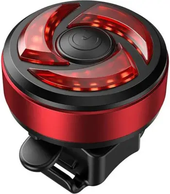 Dritë e pasme biçiklete Superfire BTL02, LED 3W, bateri 330mAh USB, e kuqe