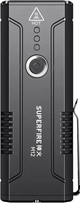 Elektrik dore Superfire M12, 8000 lumen, i zi