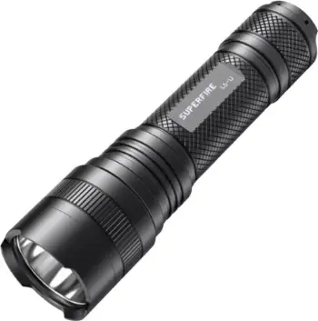 Elektrik dore Superfire L6-U, 1480lm, USB-C, i zi