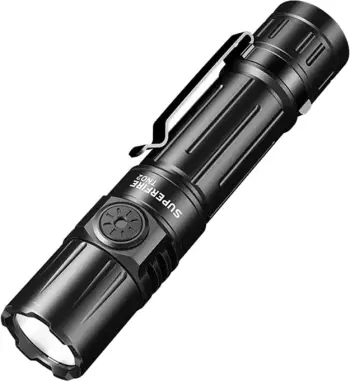 Elektrik dore Superfire TN02, 1800lm, USB-C, i zi