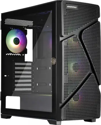 Kasë Enermax MarbleShell MS31 czarny ARGB, Midi Tower
