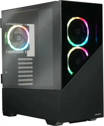 Kasë Enermax K8 ARGB, e zezë, Midi Tower